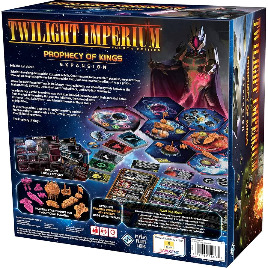 Amazon.co.jp: Twilight Imperium Prophecy of Kings (English